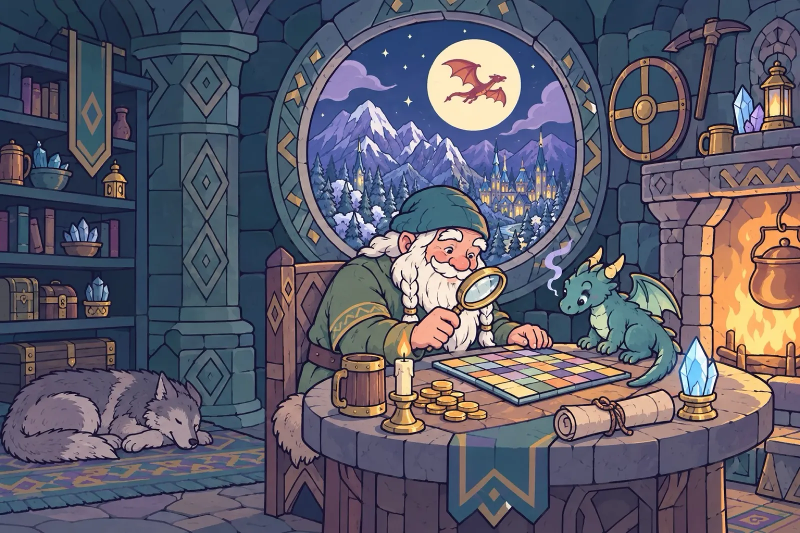 The Dragon Realm: a mountain kingdom